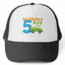 Birthday Boy Truck 5 Mesh Hat