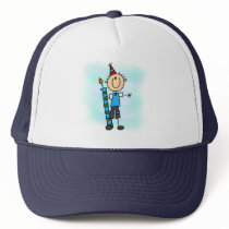 Birthday Boy With Candle T-shirts and Gifts hats
