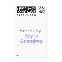 Birthday Boy's Grandma postage