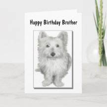 Birthday Brother Card