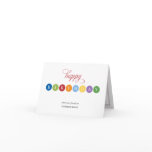 Birthday Bubbles Business Birthday Cards