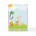 Birthday Bunny cards