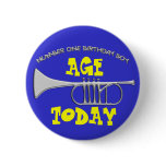 Birthday Button Customizable