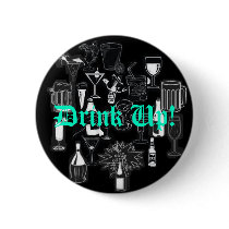 Birthday Button, Drink Up!