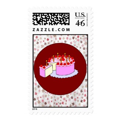 Birthday cake -1 postage by write2chinu