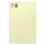 Birthday cake bunny stationery design