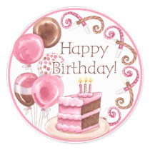 Birthday Cake Envelope Seal