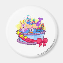 Birthday Cake Group Shot Refrigerator Magnets