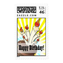 Birthday Cake stamps