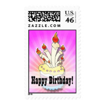 Birthday Cake stamps