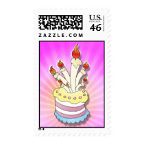 Birthday Cake stamps