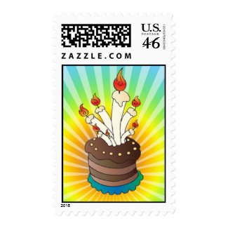 Birthday Cake stamp