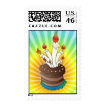 Birthday Cake stamps