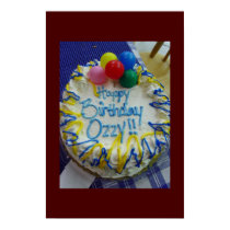 Birthday Cake posters by jeremeyrobbins Birthday Cake posters