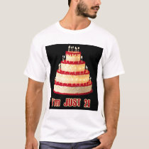 BIRTHDAY CAKE WITH CANDLES t-shirts by MADDY_COOL BIRTHDAY CAKE WITH CANDLES t-shirts