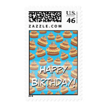 Birthday Cakes stamps