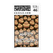 Birthday Cakes stamps
