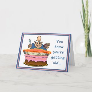 Birthday Candles Funny Birthday Card card