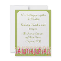 Birthday Candles Invitation