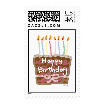 Birthday candles Postage