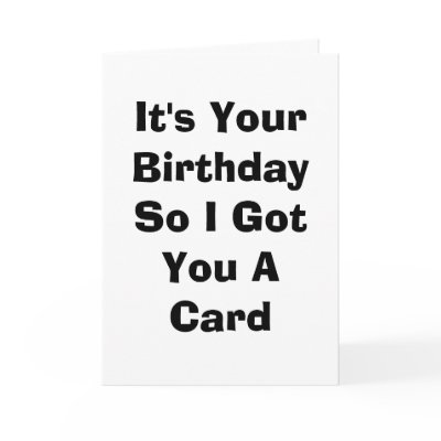 Birthday Card by unck42