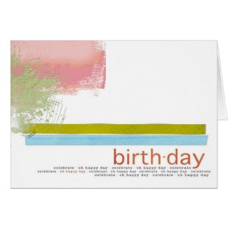 birthday card card