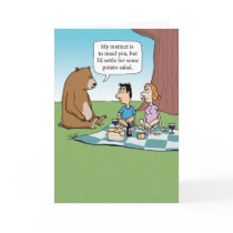 Birthday Card - Animal Instinct