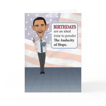 Birthday Card - Audacity of Hope