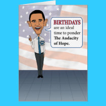 Birthday Card - Audacity of Hope cards