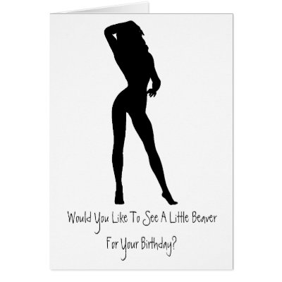 Birthday Card: Birthday Beaver by UncouthCards