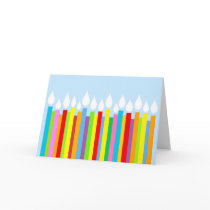 Birthday Card - Candles by SquirrelHugger Birthday Card - Candles