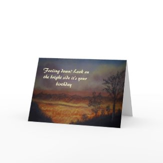 birthday card, clouds