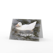 Birthday Card: Duckling