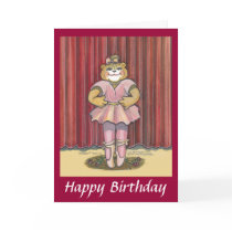 Birthday Card for a Dancer