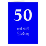 birthday card. for ages fifty