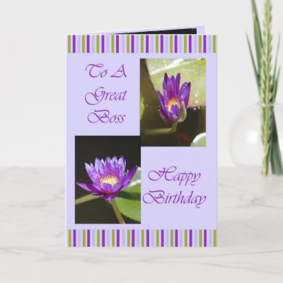 birthday wishes for bosses. Birthday Card For Boss by