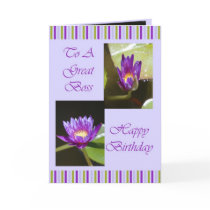 Birthday Card For Boss