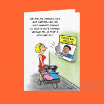 Birthday Card For New Mom's With Twins cards