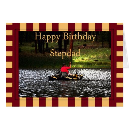 Birthday Card For Stepdad Zazzle