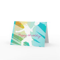 Birthday card for tennis with tennisplayer design cards