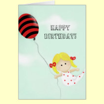 Birthday Card Girl cards
