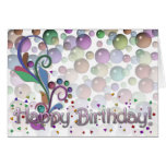 Birthday Card (Jewels,white)* cards