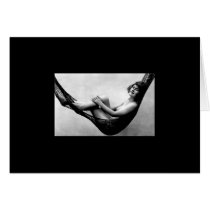 Birthday Card - Nude in a Hammock by gregoryolney Birthday Card - Nude in a Hammock