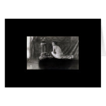 Birthday Card - Nude with Telephone by gregoryolney Birthday Card - Nude with Telephone