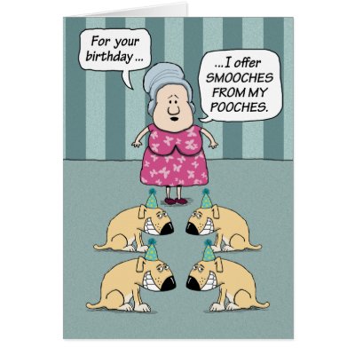 Birthday Card - Smooches