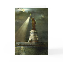 Birthday Card - Statue of Liberty