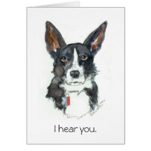 Birthday Cards 4 Cool People: "I HEAR YOU!" b'day