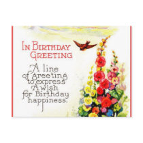 Birthday Cards postcards