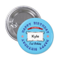 Birthday Celebration buttons