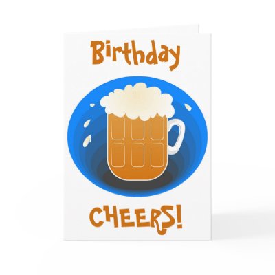 Birthday Cheers! Greeting Card by prawny